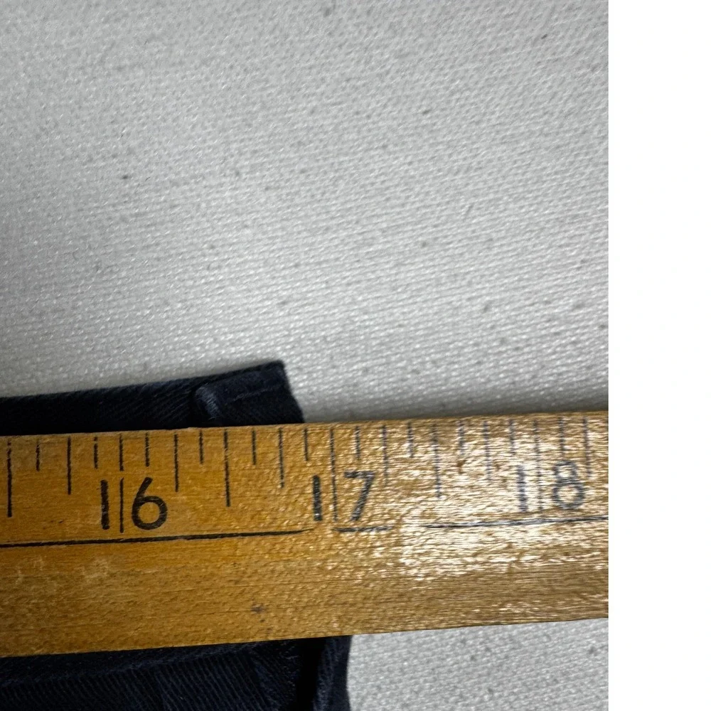 Polo Ralph Lauren Mens Chino Pants Blue Cotton Pleated Size 35x32‎ Preppy